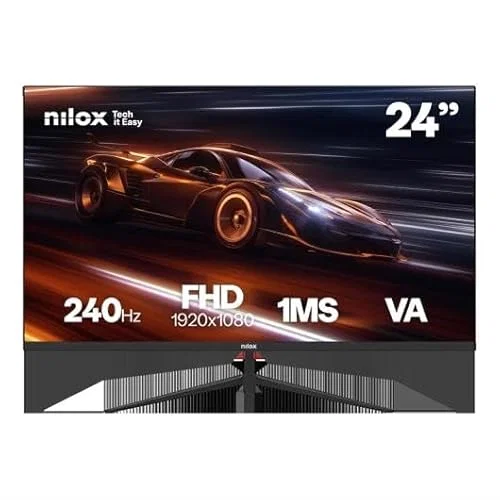 Nilox NXM24FHD2401 24" Platt Spel FHD 240Hz