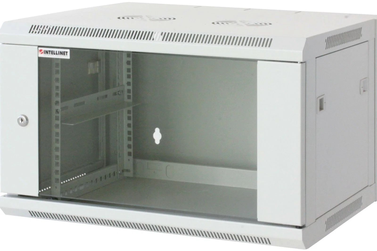 Intellinet 6U 540mmx350mm Väggskåp Grå Glasdörr