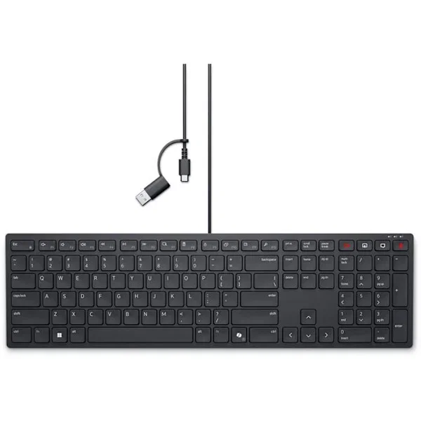 Dell KB525C Fransk Trådbunden Samarbetslösning (AZERTY)