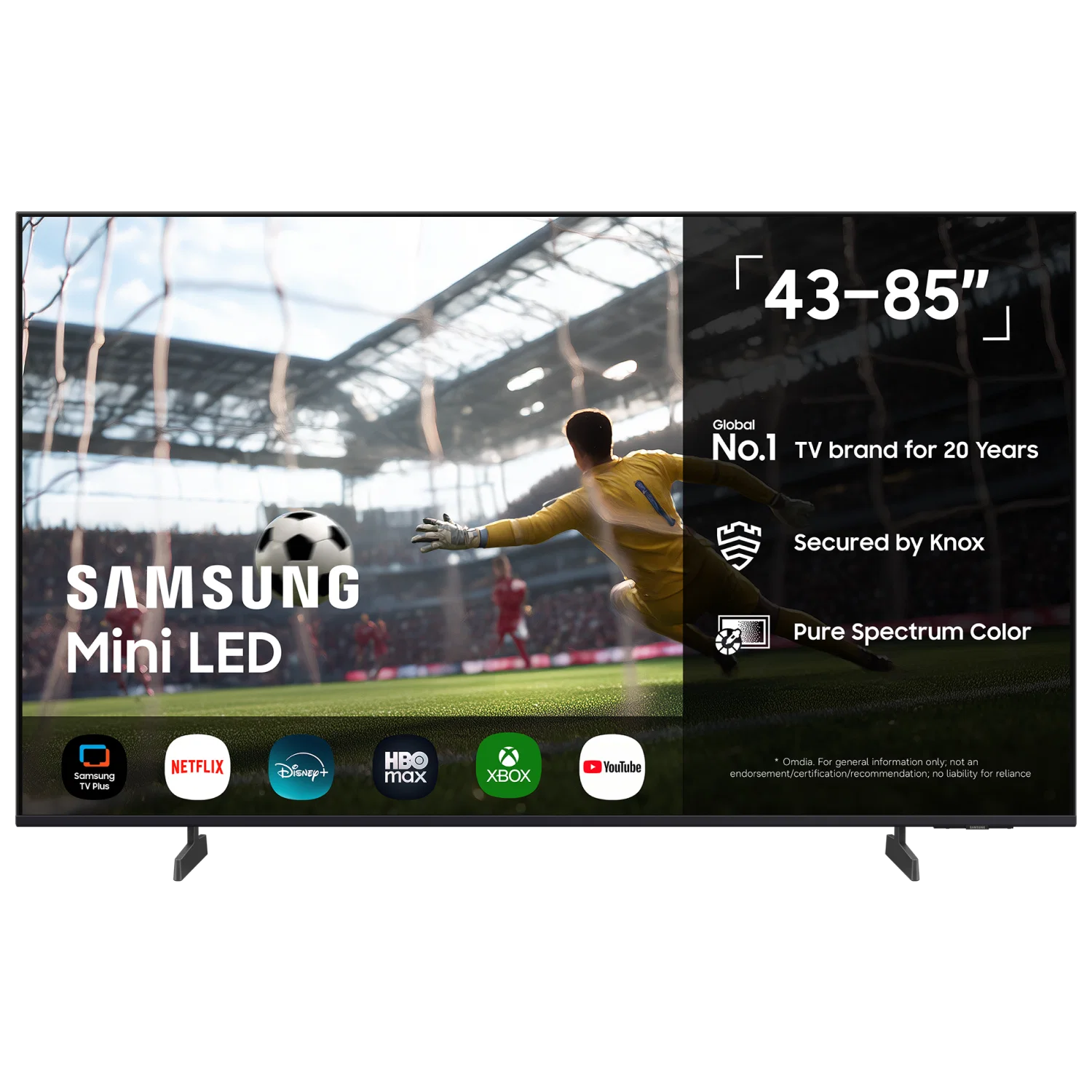 Samsung M72H 43" 4K Ultra HD Mini-LED Smart TV (2026) - TU43M72HBUXNA