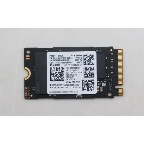 Lenovo 5SS1C09736 M.2 PCIe 4.0 SSD 512GB