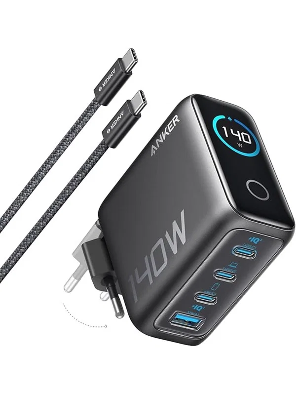 Anker B2697 140W 4-Port Charger w/ USB-C Cable
