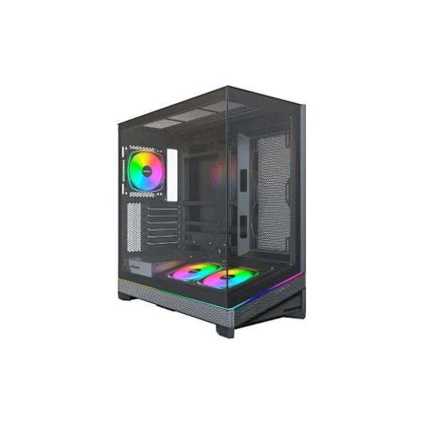 Montech SKY 3 (Svart/Tempered Glass)