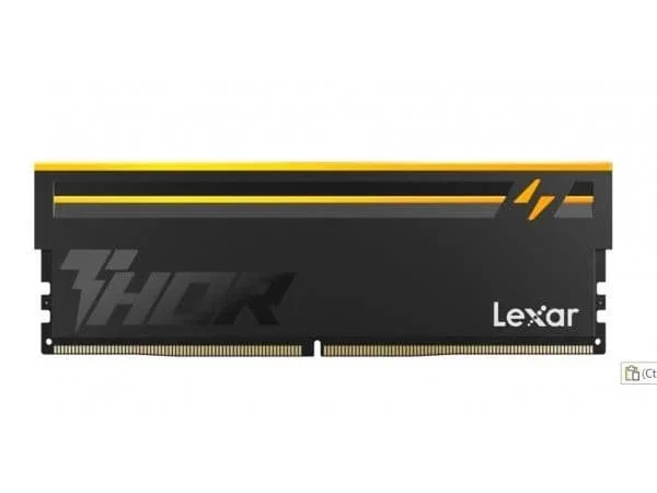 Lexar Thor RGB 2.Generation Svart SO-DIMM DDR5 6000MHz 16GB (LD5U16G60C36BV-RGS)