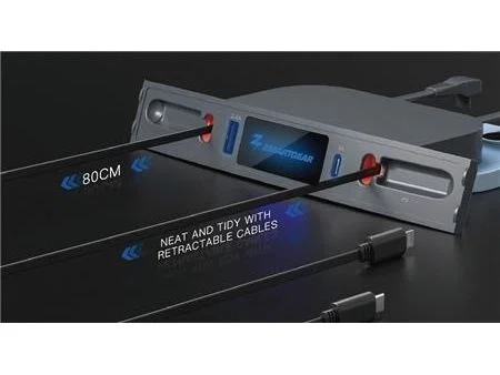Zmartgear Retraktabla USB-C Lightning Kablar