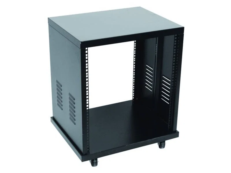 Roadinger 10U 19" Svart Rack Cabinet med hjul