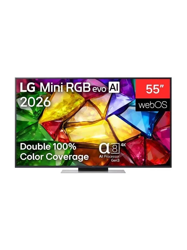 LG MRGB87 55" 4K Ultra HD Mini-LED AI Smart TV - 55MRGB87B3B