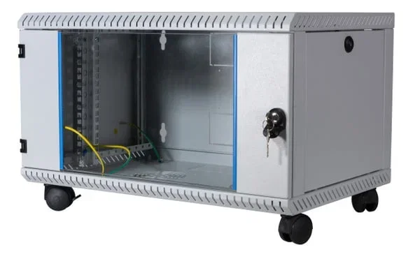 EFB-Elektronik 6U 600x500x330mm Väggmonterat stativ Grå