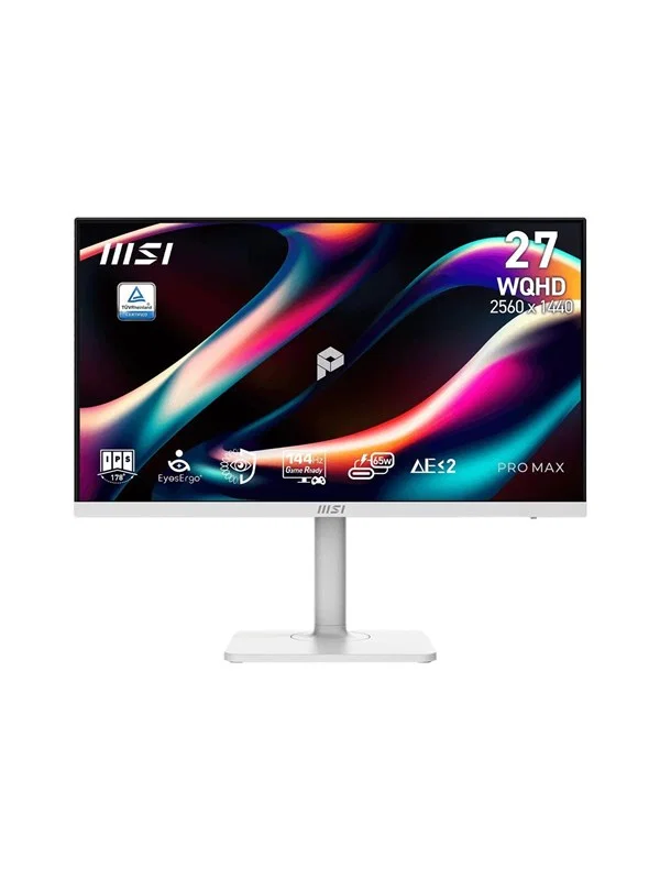 MSI PRO MAX 271QPHW E14 27" QHD 144Hz IPS