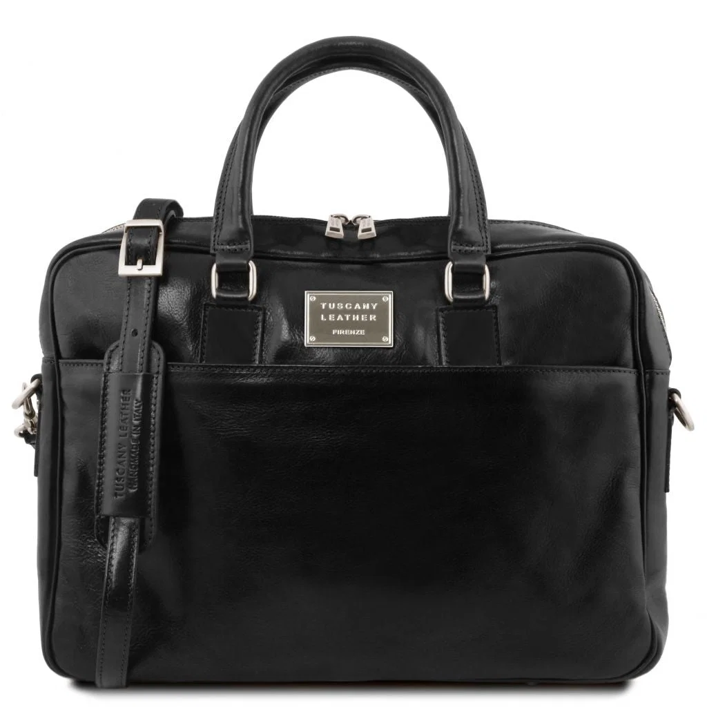 Tuscany Leather Urbino Portfölj (Svart)