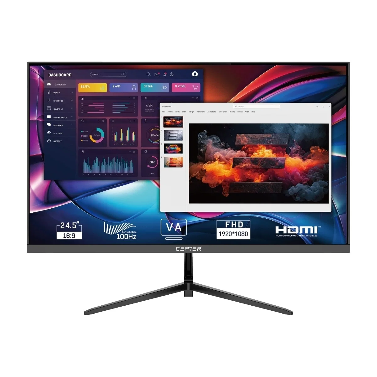 Cepter Vision C24VISION 24.5" FHD 100Hz