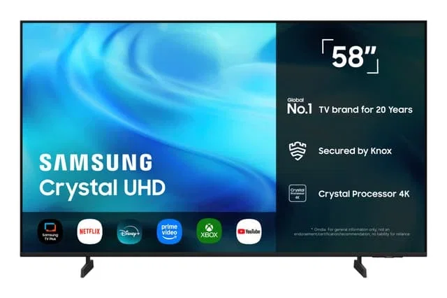 Samsung U8095H 58" 4K Ultra HD Crystal UHD Smart TV (2026) - TU58U8095HUXNA