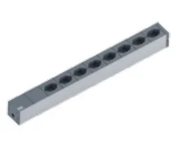 Bachmann IT Basic 19" PDU 1U 800.1259