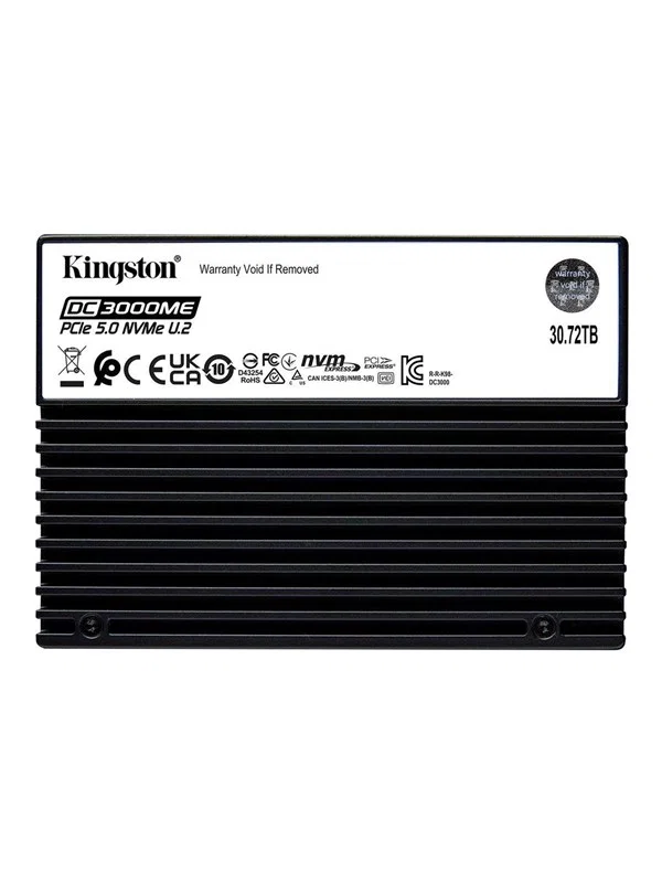 Kingston DC3000ME U.2 PCIe 5.0 NVMe 30.7TB