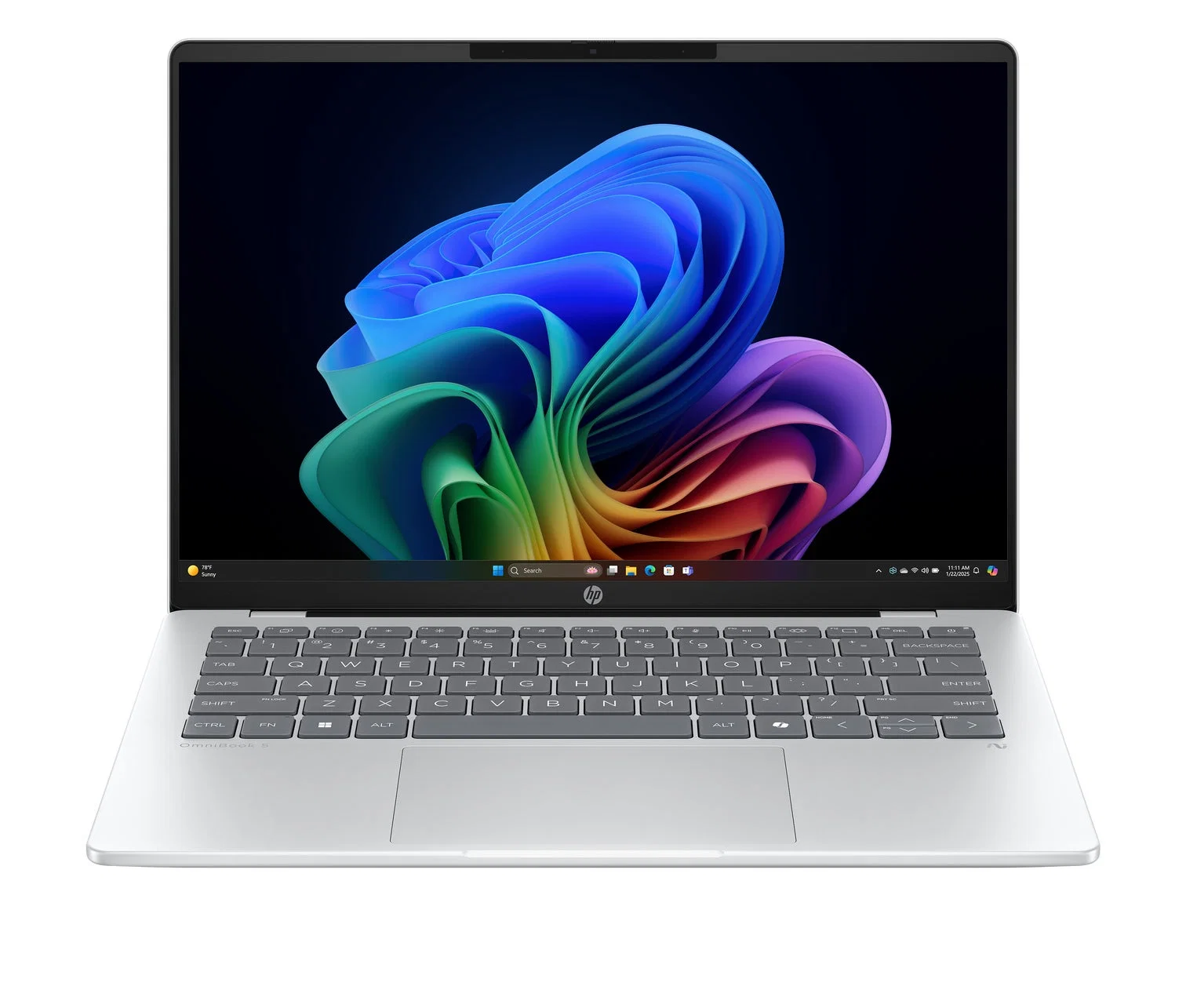 HP OmniBook 5 NGAI 14-he0024no 14" Snapdragon X 16GB RAM 512GB SSD