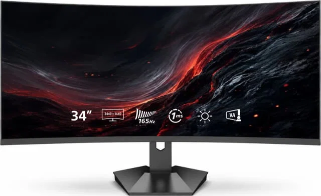 Casper 34" QHD 165Hz VA Gaming