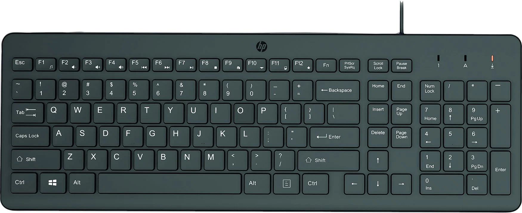 HP 150 Wired Keyboard (Nordic)