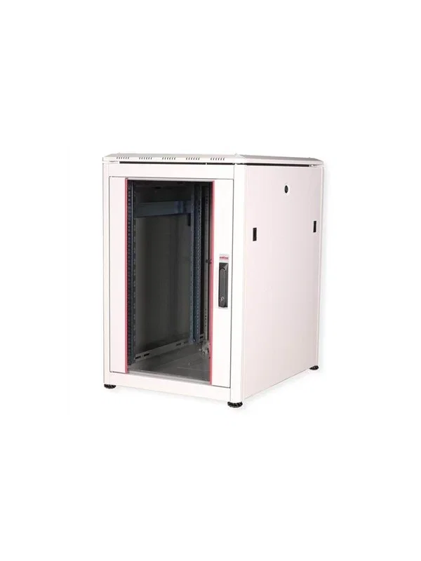 Roline 16U 600x800 mm Glasdörr