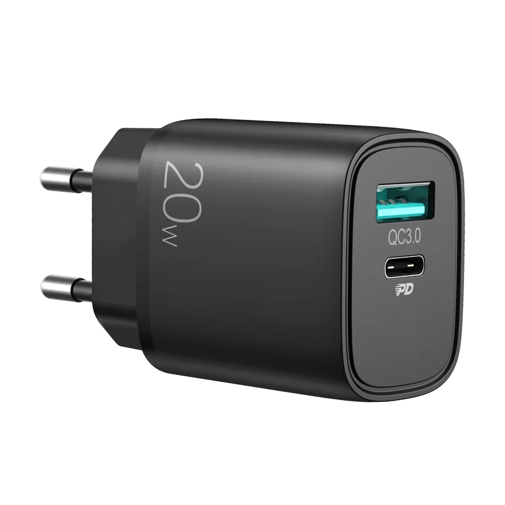 SiGN SN-QP205B USB & USB-C PD & Q.C3.0, 3,5A 20W
