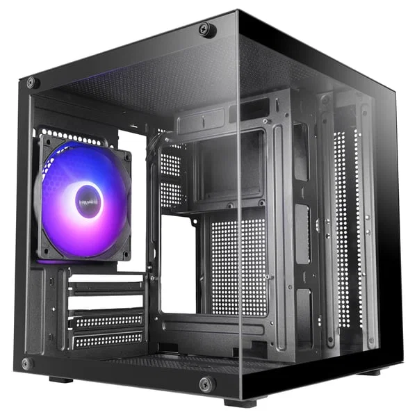 Mars Gaming MC-CUBE (Svart/Glas)
