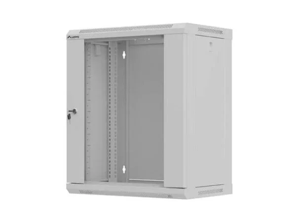 Lanberg 12U 540 x 350 Grå Glasdörr