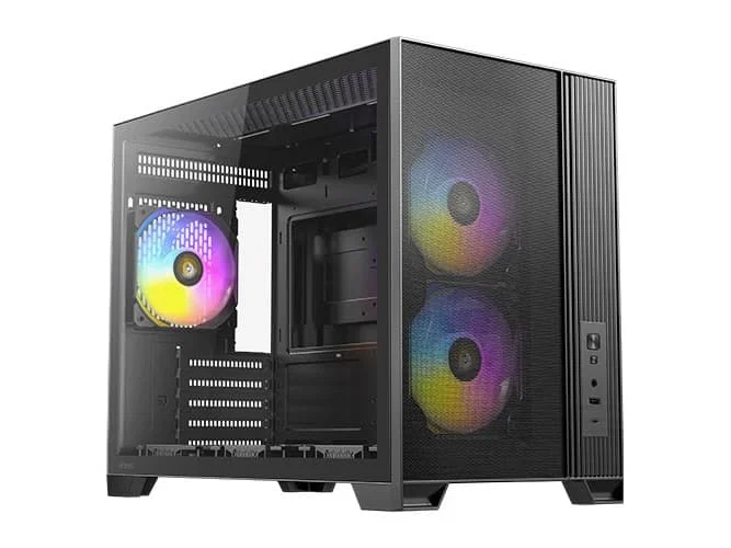 Antec FLUX M (Svart/Transparent)
