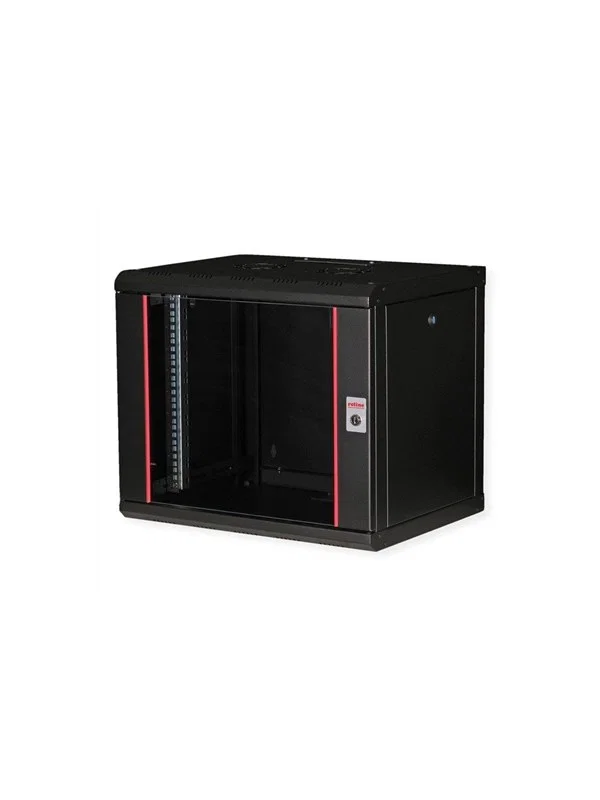 Roline 9U 600x450 Väggmonterat Rackskåp