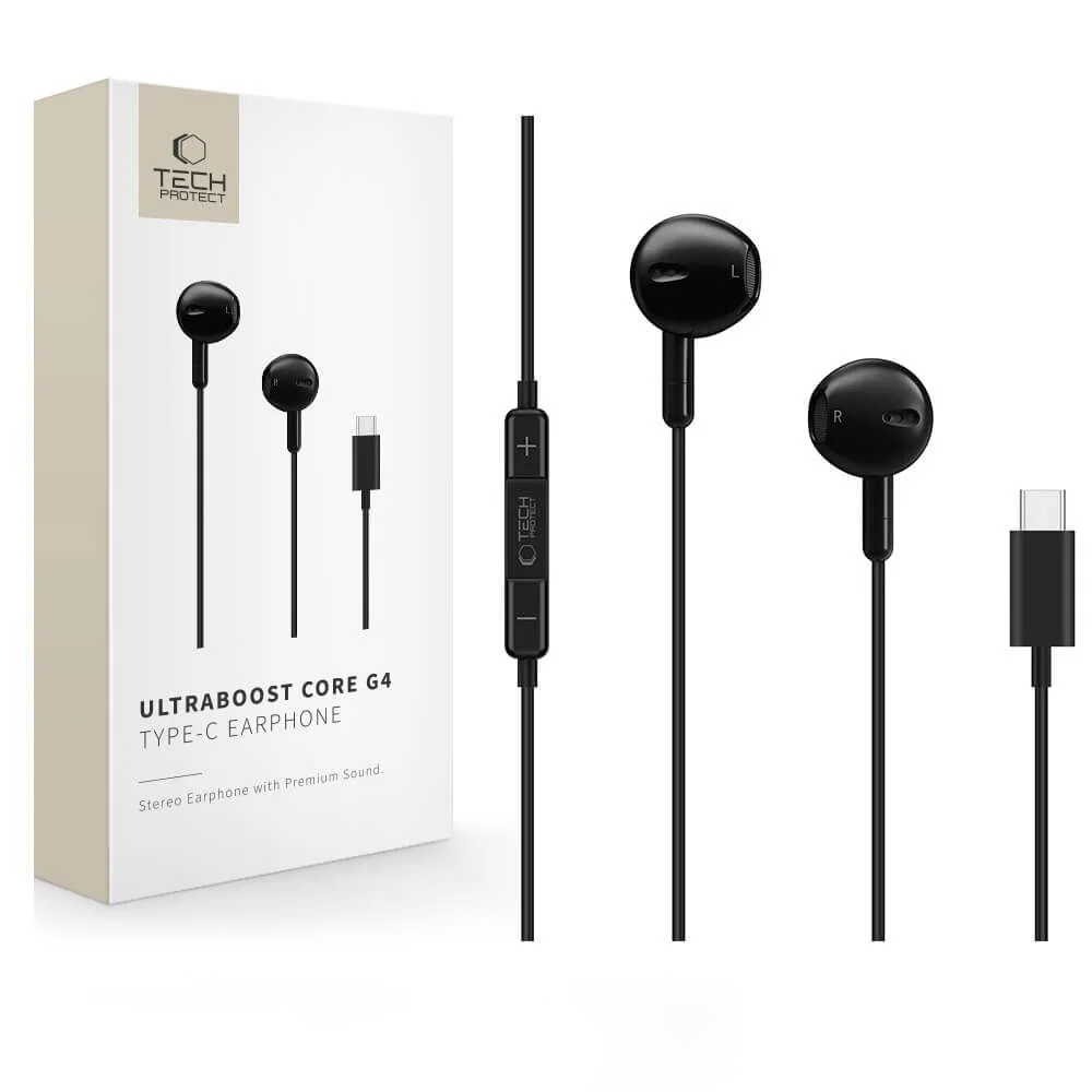 Tech-Protect Ultraboost Core G4 USB-C in-ear hörlurar
