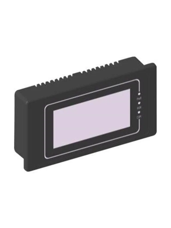 APC 12u 600x600 Glasdörr Svart
