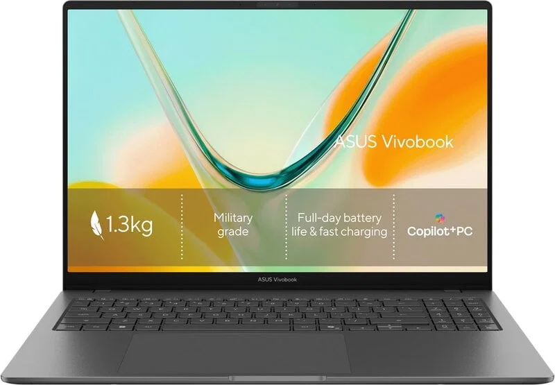 Asus Vivobook S16 S5608QA-MB110W 16" Snapdragon X 8GB RAM 256GB SSD
