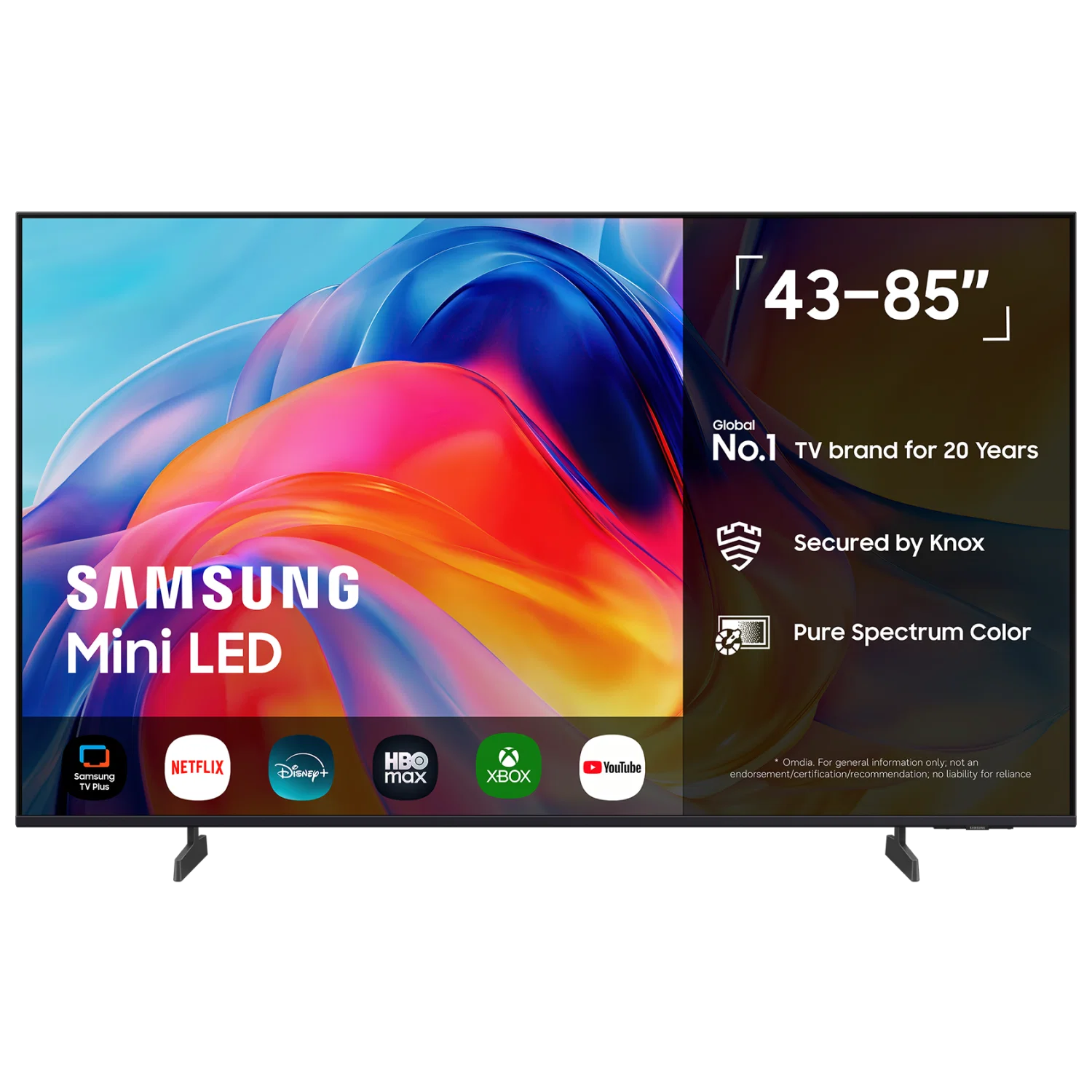 Samsung M73H 55" 4K Ultra HD Mini-LED AI Smart TV (2026) - TU55M73HBUXNA