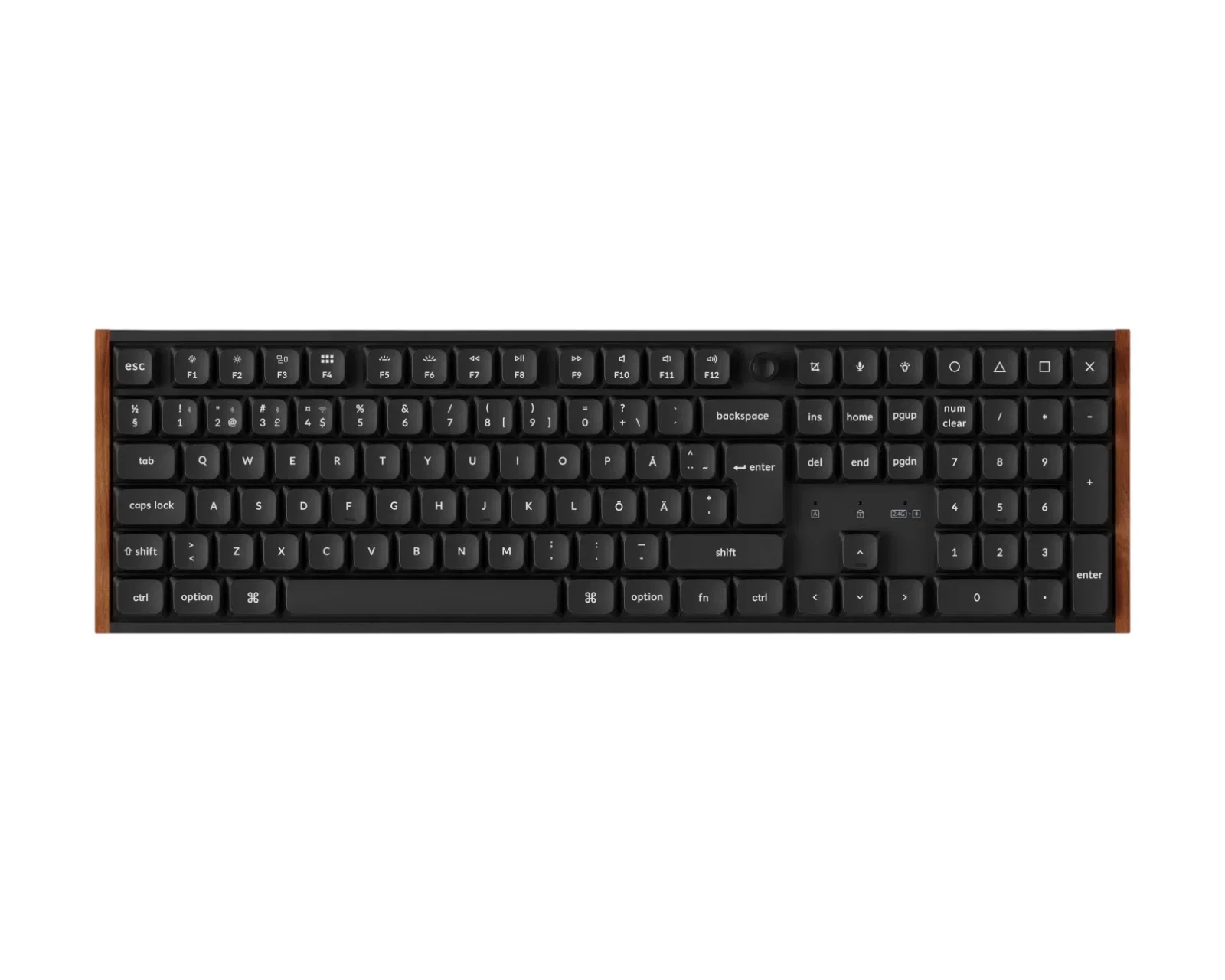 Keychron K5 Ultra Low-Profile 100% 8K Trådlöst (Nordic)