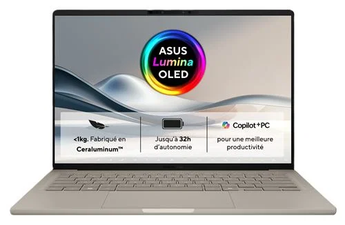 Asus Zenbook A14 UX3407QA-QD219W 14" Snapdragon X 16GB RAM 512GB SSD
