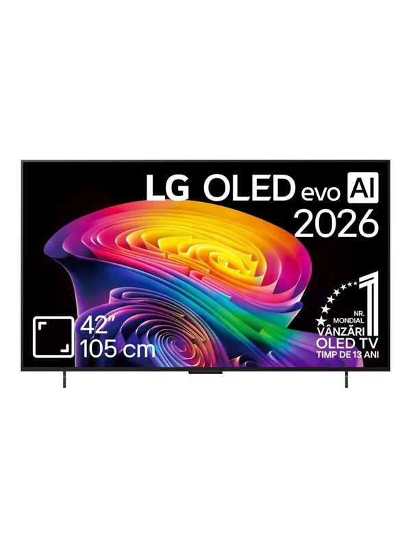 LG C6 42" 4K Ultra HD OLED evo AI Smart TV (2025) - OLED42C61LA