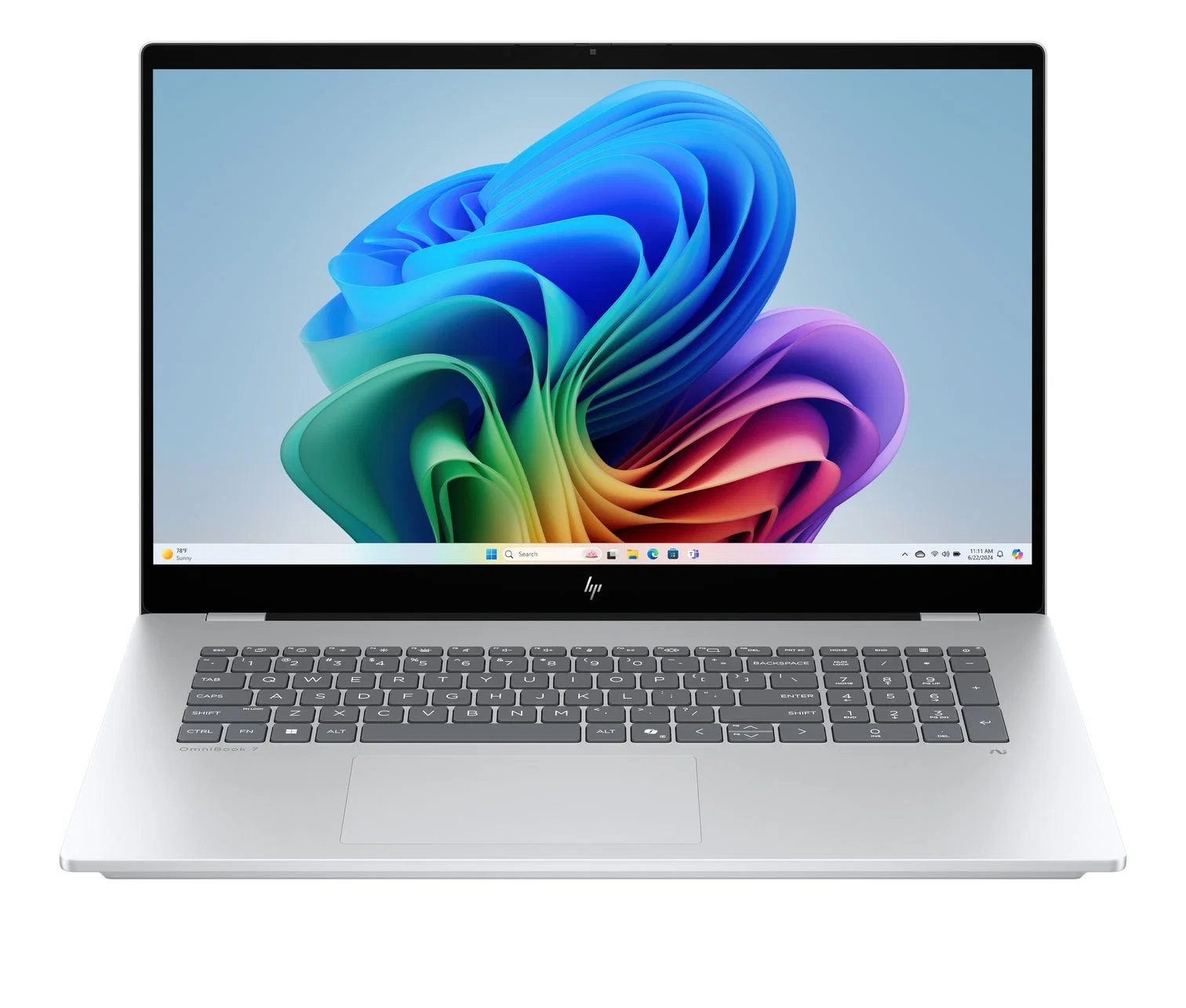 HP OmniBook 7 NGAI 17-dc0082no 17,3" Core Ultra 7 258V 32GB RAM 2TB SSD RTX 4050