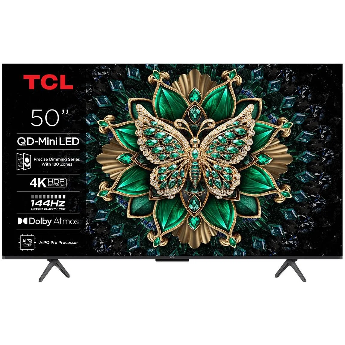 TCL C6K 50" 4K Ultra HD QD-Mini LED Google TV - 50C6K