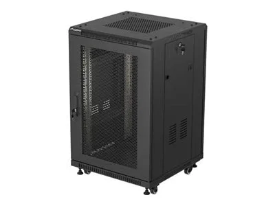 Lanberg 18U 600x600 Nätdörr Svart