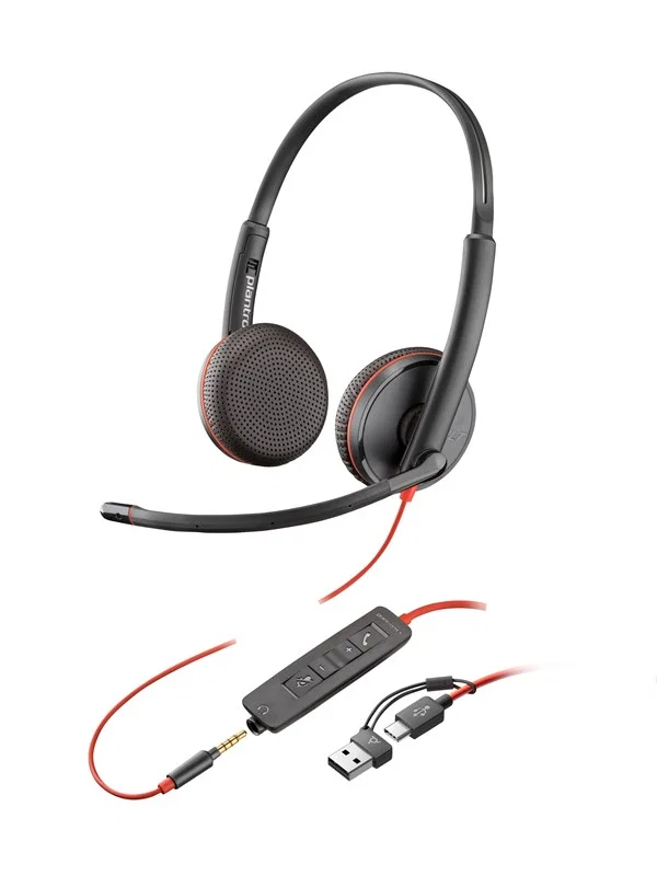 Poly Blackwire C3225 USB-C 3200 Series Hörlurar 80S04A6