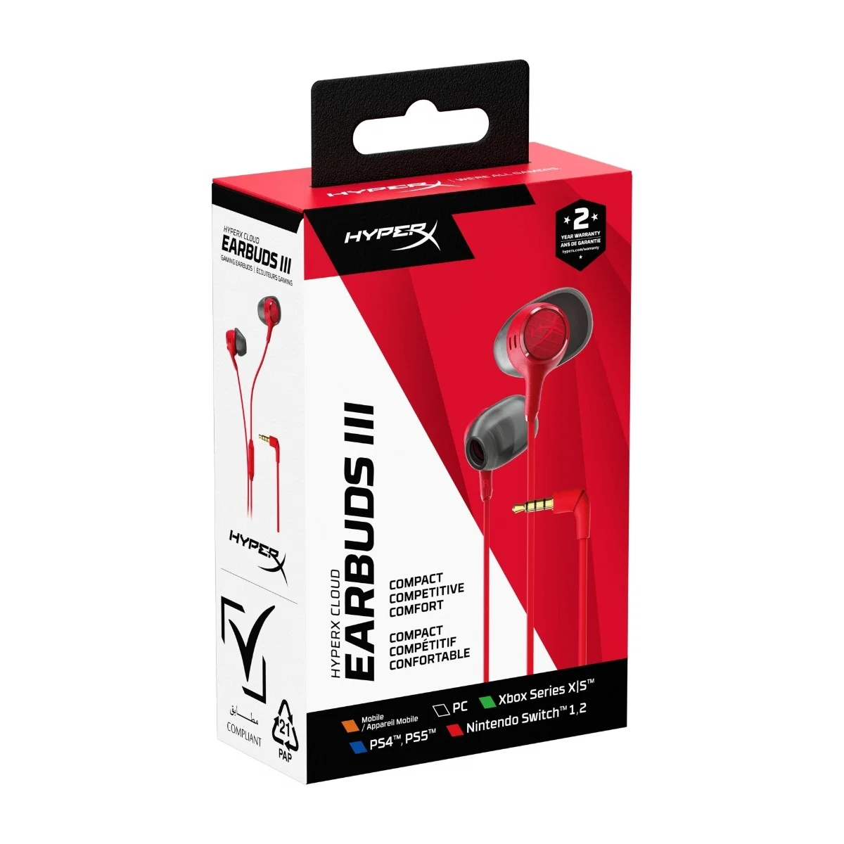 HyperX Cloud Earbuds III Gaming Headset