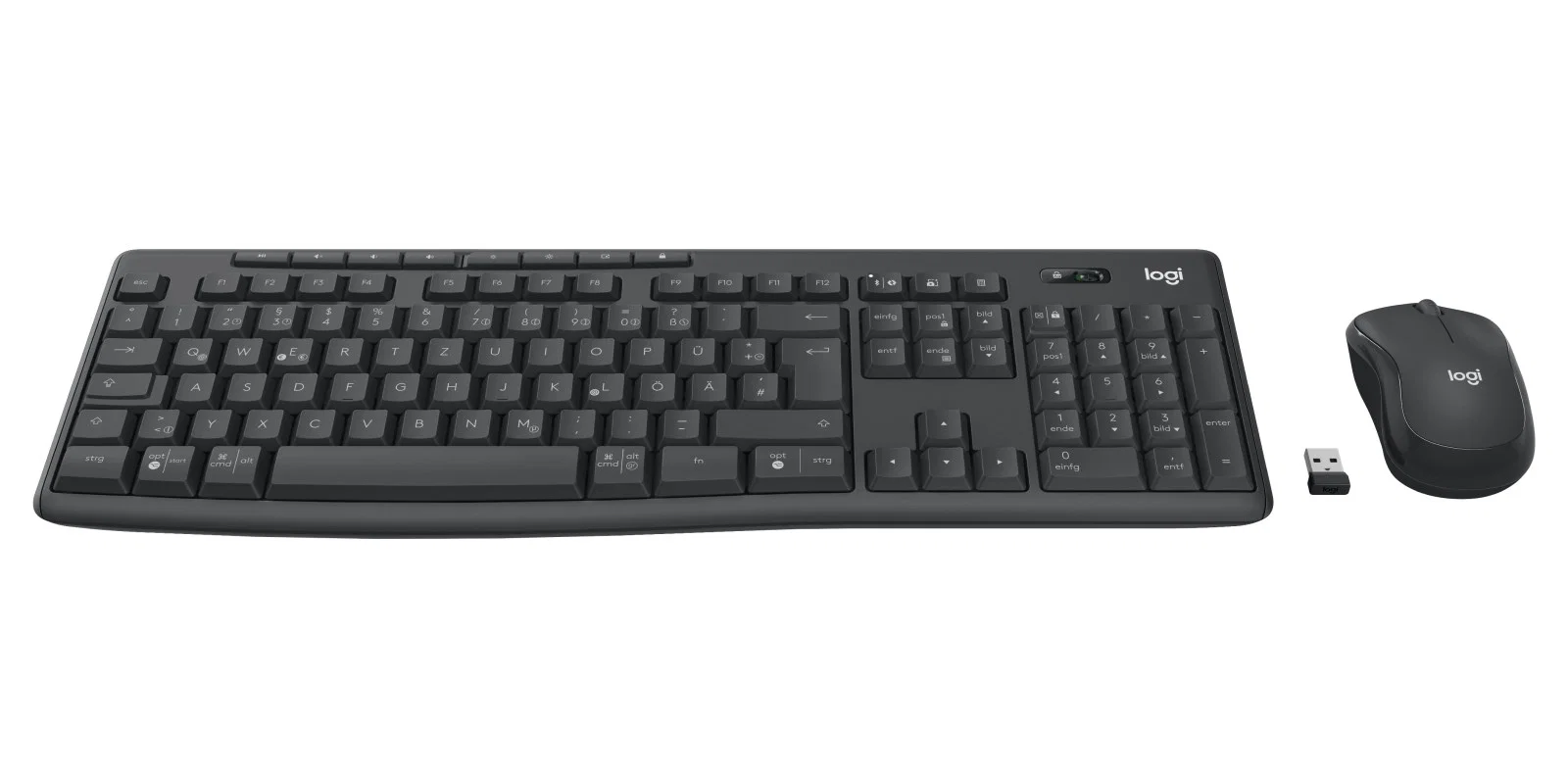 Logitech MK370 Combo för Affär (QWERTZ)