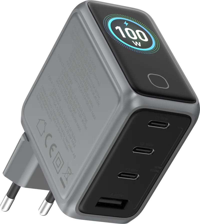 Andersson D1004C GaN Väggladdare 100W