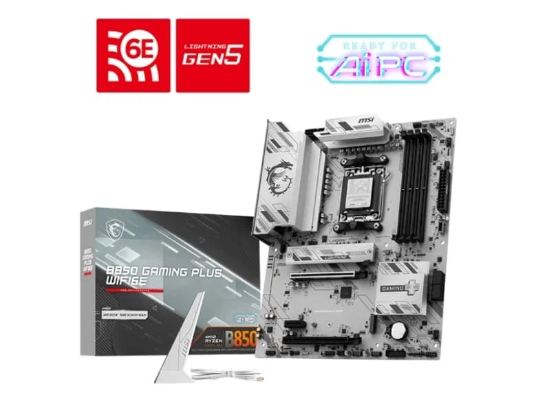 MSI B850 GAMING PLUS WIFI6E