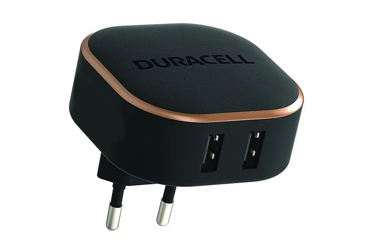 Duracell 2x USB-A Väggladdare 4.8W