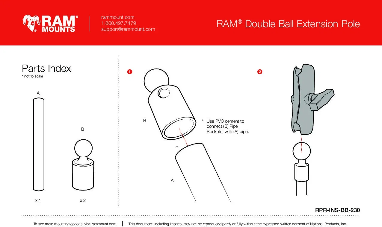 RAM Mount RAP-BB-230-18-201U