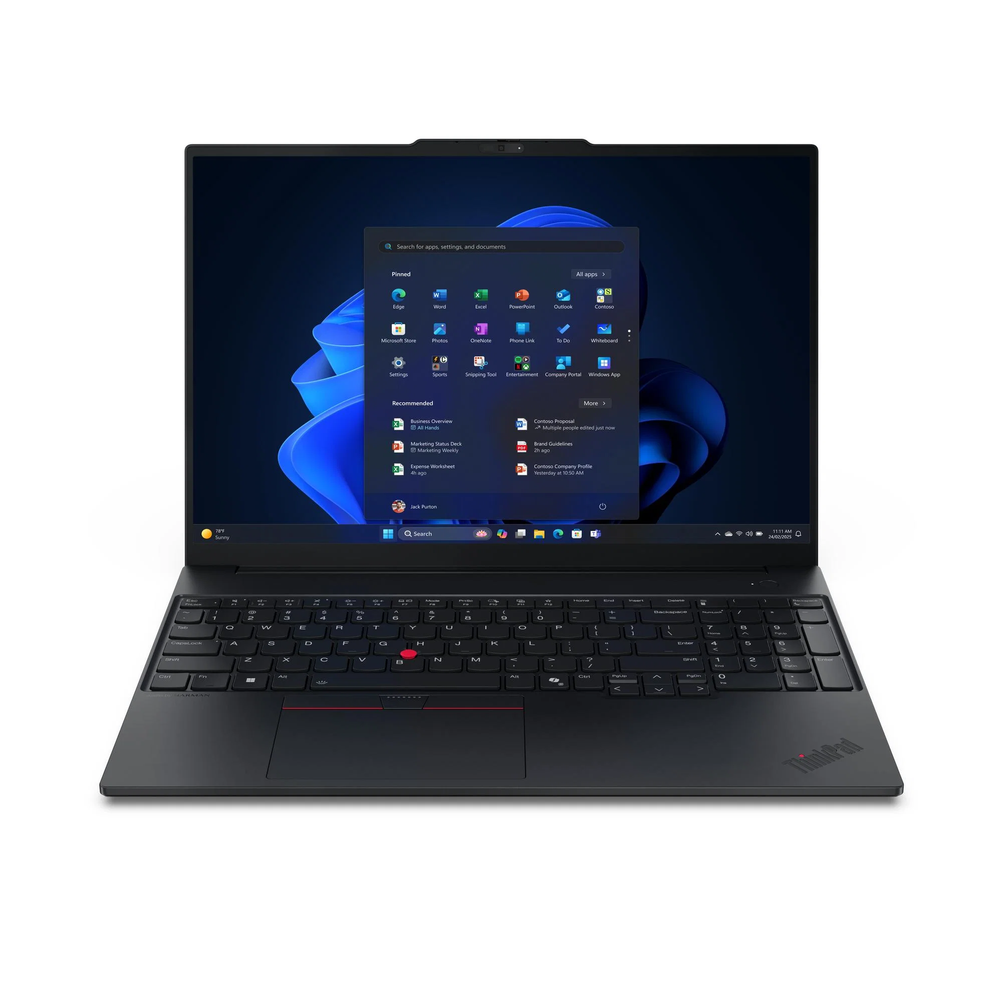 Lenovo ThinkPad E16 Gen 3 22AY0078MX 16" Core Ultra 5 228V 32GB RAM 512GB SSD Arc Graphics