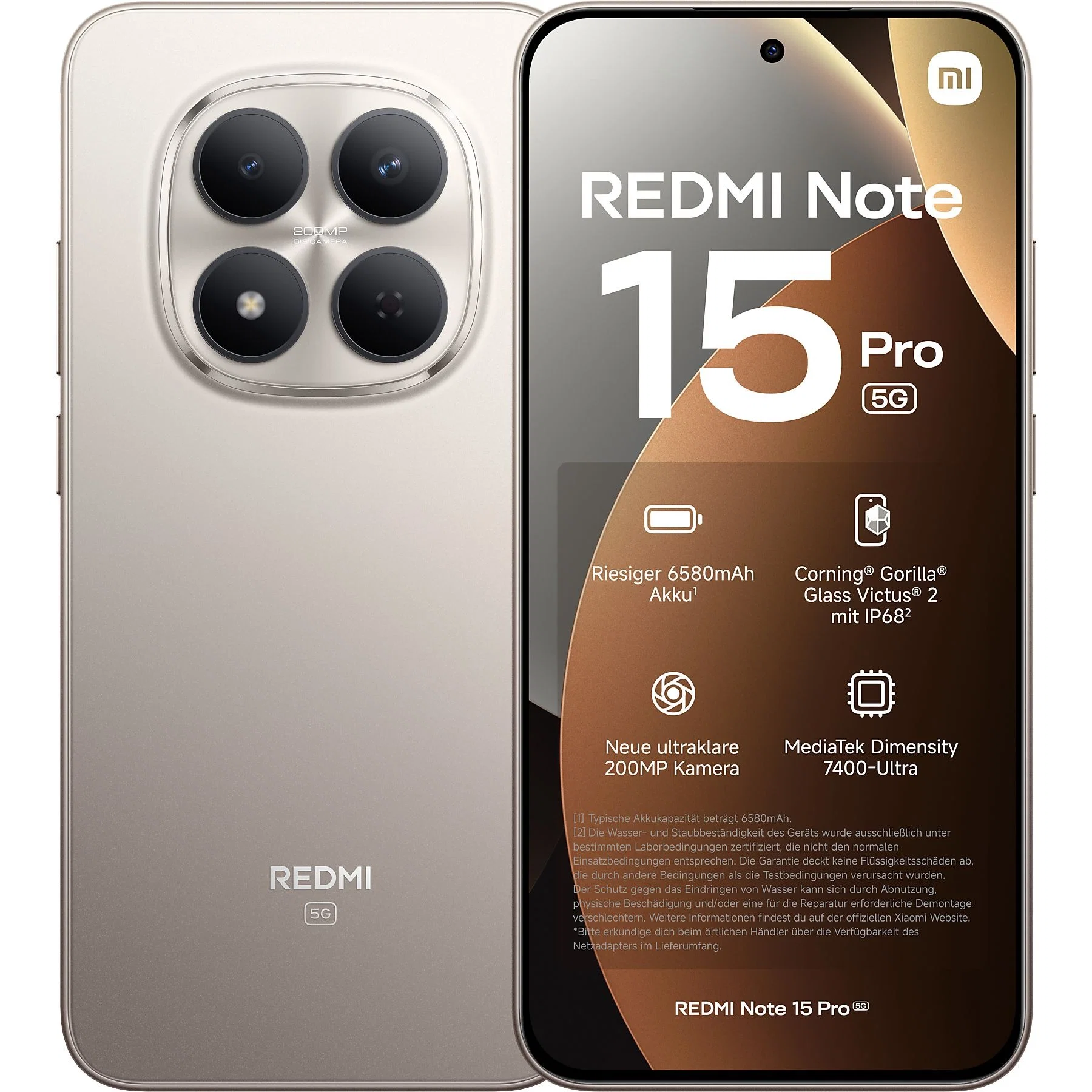 Xiaomi Redmi Note 15 Pro 5G 8GB RAM 256GB