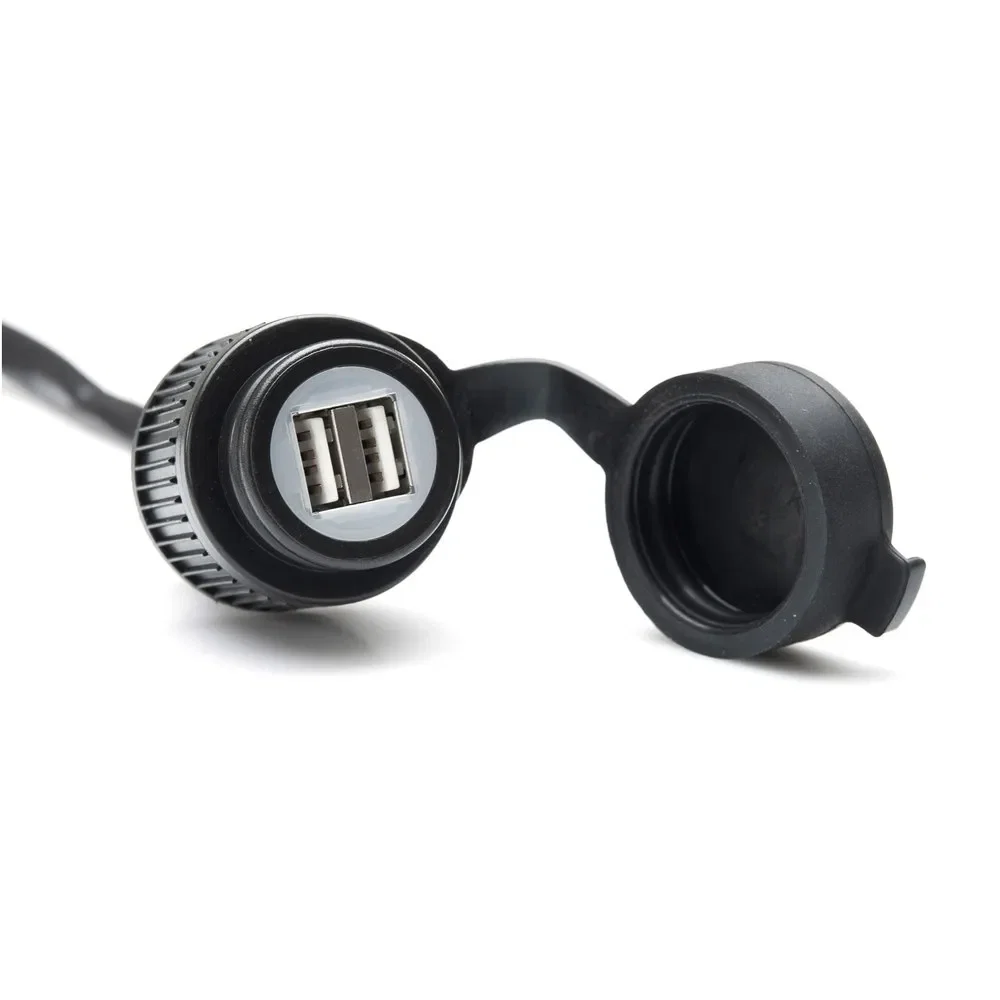 SW-MOTECH Dubbel Port USB Laddare EMA.00.107.11300 12V