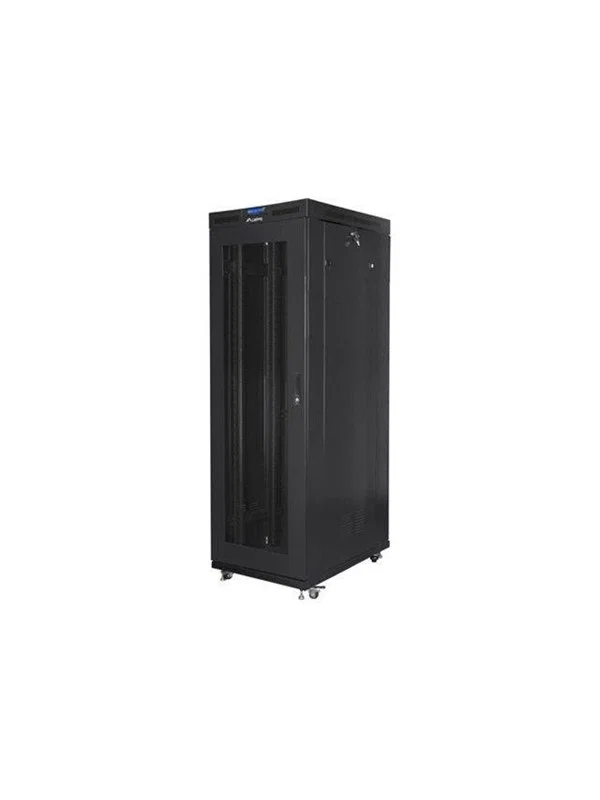Lanberg 27U 800X1200 Mesh Door Svart
