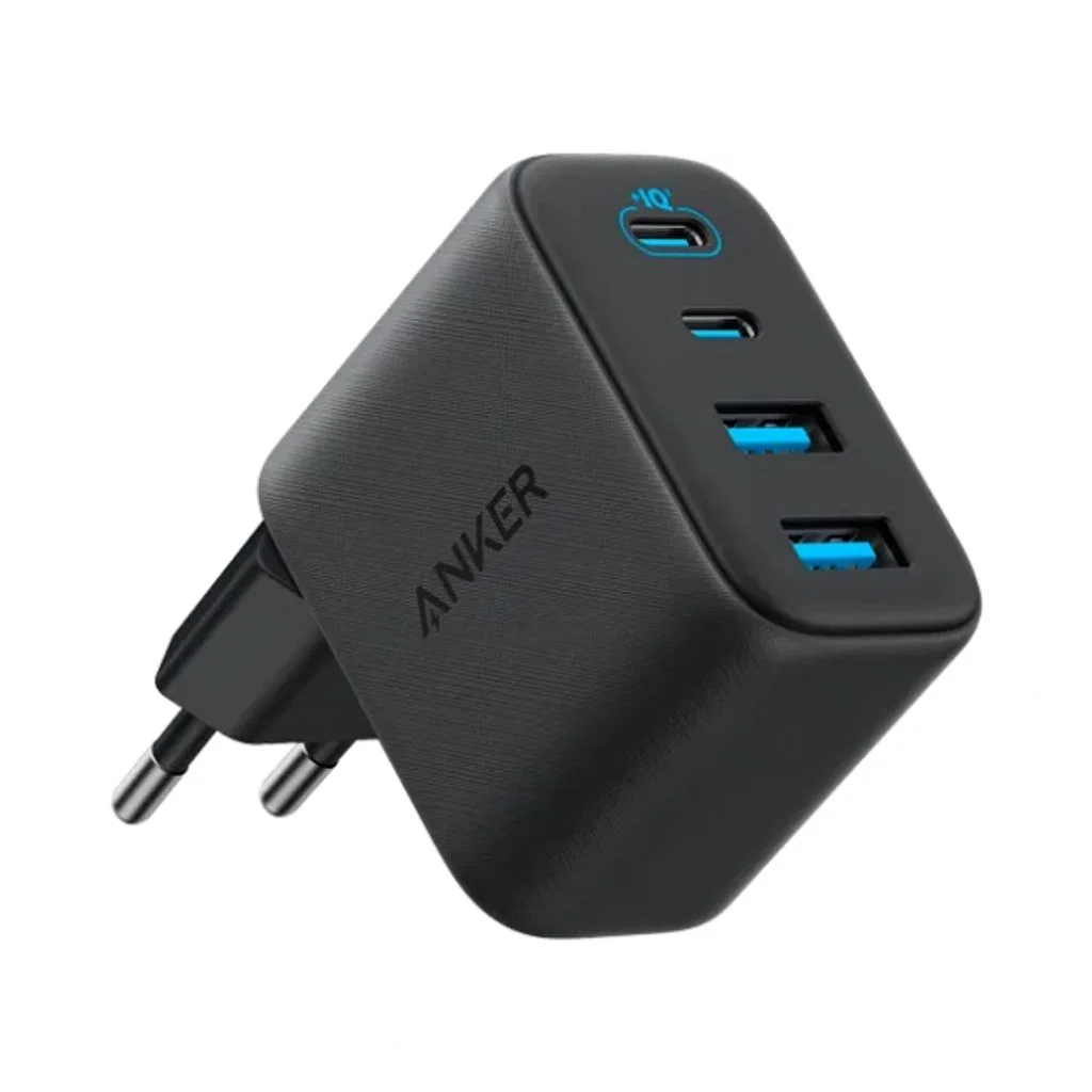 Anker Zolo Dubbel USB-A + Dubbel USB-C Snabb Laddare 50W