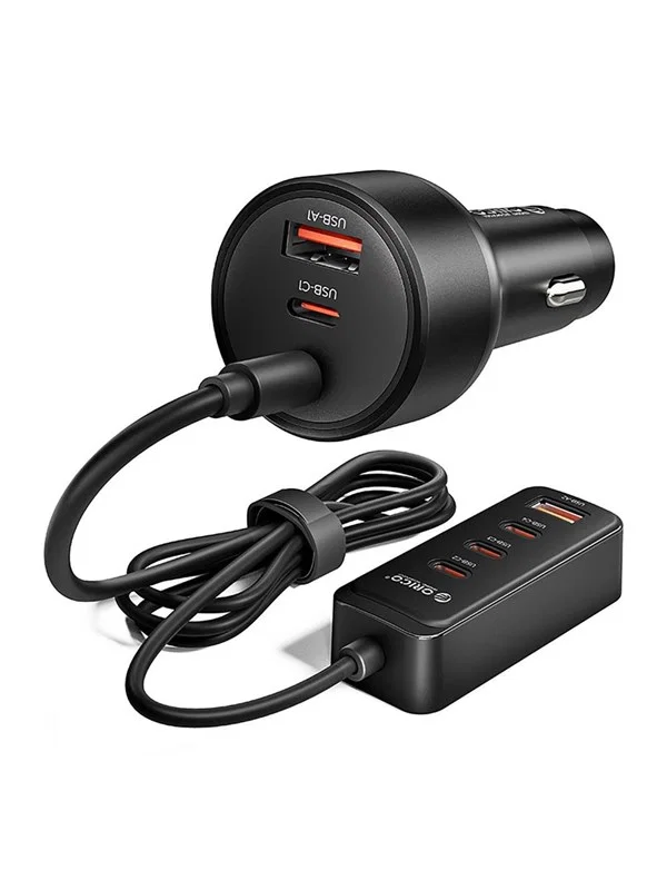 Orico ChargeClip CC-90-2A4C-BK-EP-HU Dubbel USB-A 4x USB-C Biladapter 108W